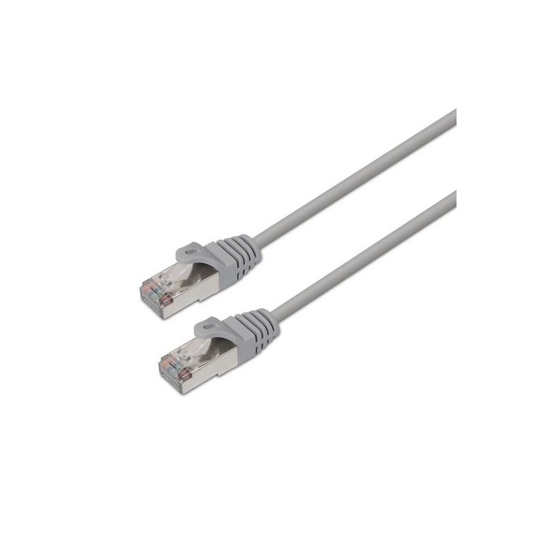 AISENS CABLE DE RED LATIGUILLO RJ45 CAT.6A AWG24 GRIS 10 M