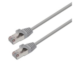 AISENS CABLE DE RED LATIGUILLO RJ45 CAT.6A AWG24 GRIS 15 M