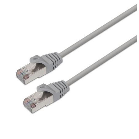 AISENS CABLE DE RED LATIGUILLO RJ45 CAT.6A AWG24 GRIS 20 M