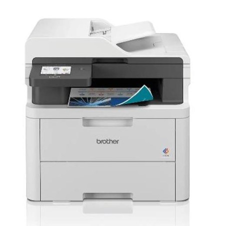 BROTHER EQUIPO MULTIFUNCIÓN LÁSER LED COLOR DCPL 3560CDW A4 RED/WIFI 3 EN 1 BLANCO