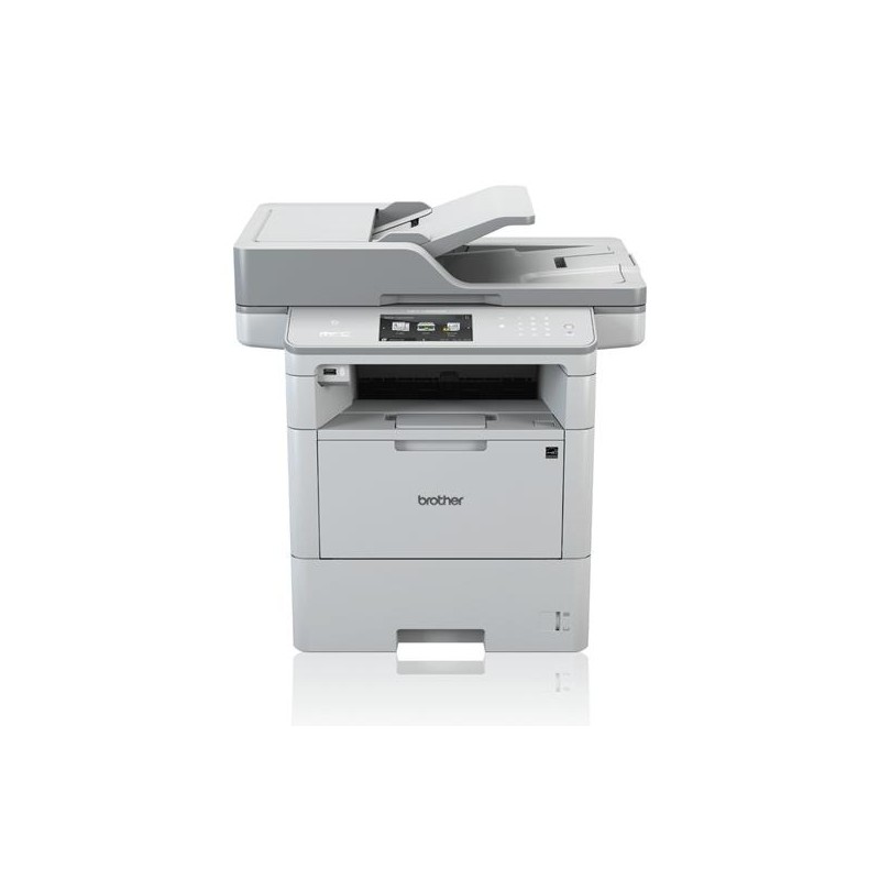 BROTHER EQUIPO MULTIFUNCION LASER MONOCROMO MFCL6710DW A4 RED 4 EN 1 BLANCO