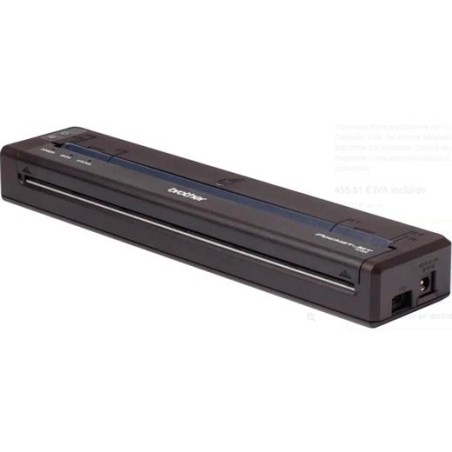 BROTHER IMPRESORA TÉRMICA PORTÁTIL A4 13,5PPM Y 300PPP USB-C NEGRO