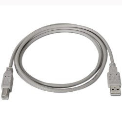 AISENS CABLE USB 2.0 IMPRESORA TIPO A/M - B/M BEIGE 1,8M
