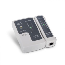 AISENS TESTEADOR PARA CABLE R11/RJ12/R45 BLANCO
