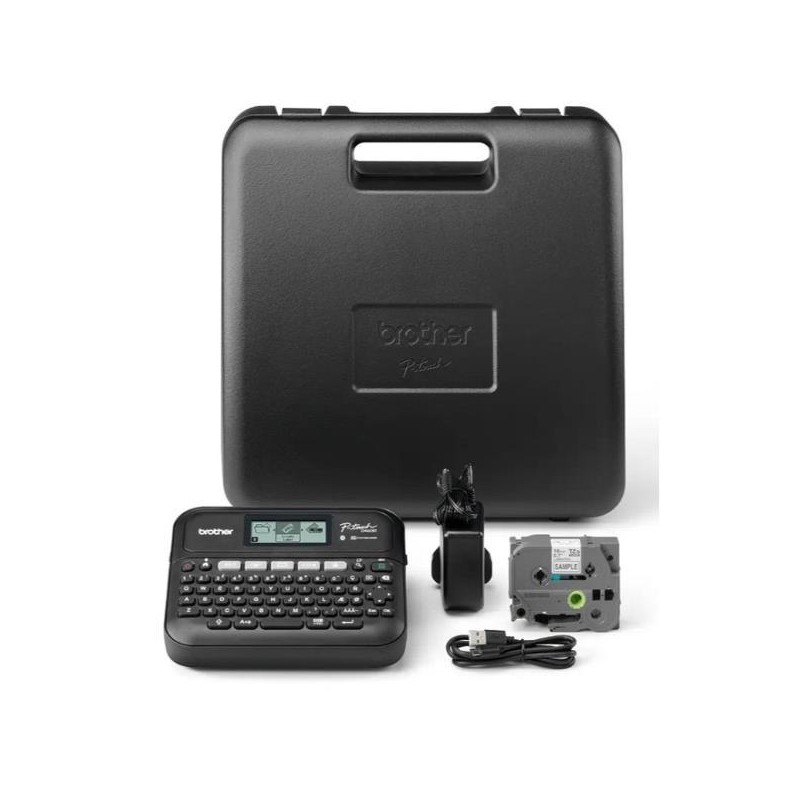 BROTHER ETIQUETADORA - ROTULADORA ELECTRÓNICA P-TOUCH PTD460BTVP