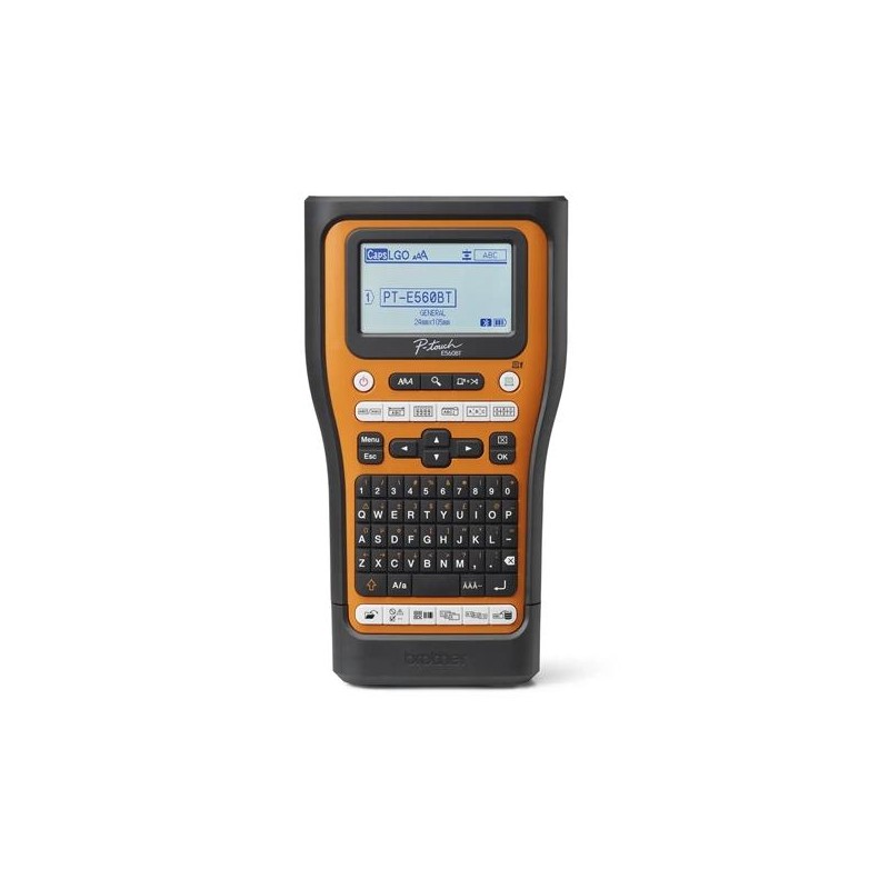 BROTHER ETIQUETADORA - ROTULADORA ELECTRÓNICA P-TOUCH PTE560BTSPQL1 INCLUYE 4 CINTAS