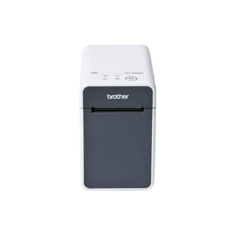 BROTHER IMPRESORA TÉRMICA DE ETIQUETAS TD-2020 BLANCO