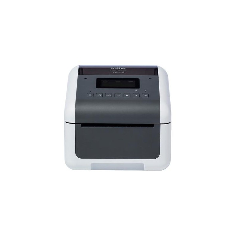 BROTHER IMPRESORA TÉRMICA DE ETIQUETAS Y TICKETS TD-4550DNWB RED,WIFI, BLUETOOTH BLANCO