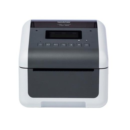 BROTHER IMPRESORA TÉRMICA DE ETIQUETAS Y TICKETS TD-4550DNWB RED,WIFI, BLUETOOTH BLANCO