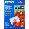 BROTHER PAPEL FOTOGRÁFICO GLOSSY PREMIUM A4 260GR INKJET PAQUETE 20H BLANCO BRILLO