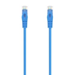 AISENS CABLE DE RED LATIGUILLO RJ45 LSZH CAT.6A 500 MHZ UTP AWG24 AZUL 2,0M