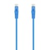 AISENS CABLE DE RED LATIGUILLO RJ45 LSZH CAT.6A 500 MHZ UTP AWG24 AZUL 2,0M