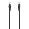 AISENS CABLE DE RED LATIGUILLO RJ45 LSZH CAT.6 UTP AWG24 NEGRO 25 CM