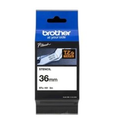 BROTHER CINTA ROTULADORA DE PLANTILLA LAMINADA DE 36MMX3M (REUTILIZABLE HASTA 50 VECES)