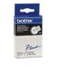 BROTHER CINTA ROTULADORA LAMINADA TEXTO NEGRO SOBRE BLANCO DE 12MMX7,7M