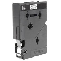 BROTHER CINTA ROTULADORA LAMINADA TEXTO NEGRO SOBRE BLANCO DE 9MMX7,7M