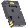 BROTHER CINTA ROTULADORA LAMINADA TEXTO NEGRO SOBRE AMARILLO DE 12MMX7,7M