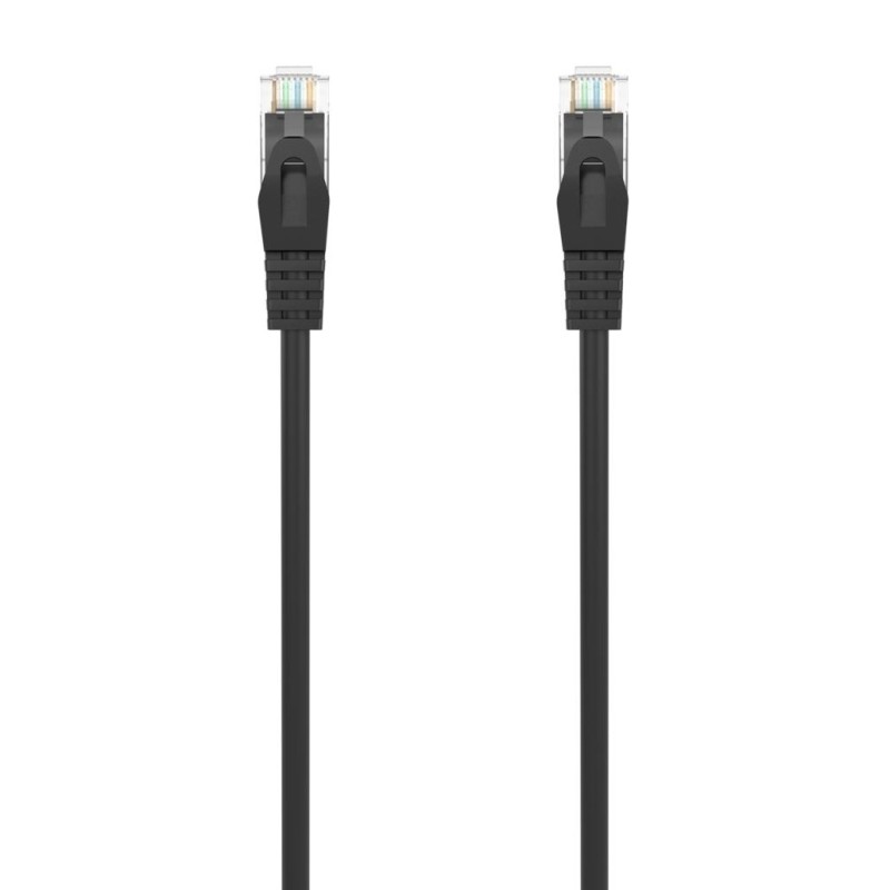 AISENS CABLE DE RED LATIGUILLO RJ45 LSZH CAT.6 UTP AWG24 NEGRO 2,0 M