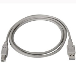 AISENS CABLE USB 2.0 IMPRESORA TIPO A/M - B/M BEIGE 4,5M