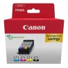 CANON TINTA ECOPACK BK+ C/M/Y PARA PIXMA TS 5051/5053/5055/6050/6051/6052/8051/8052/9050/9055 - CLI 571