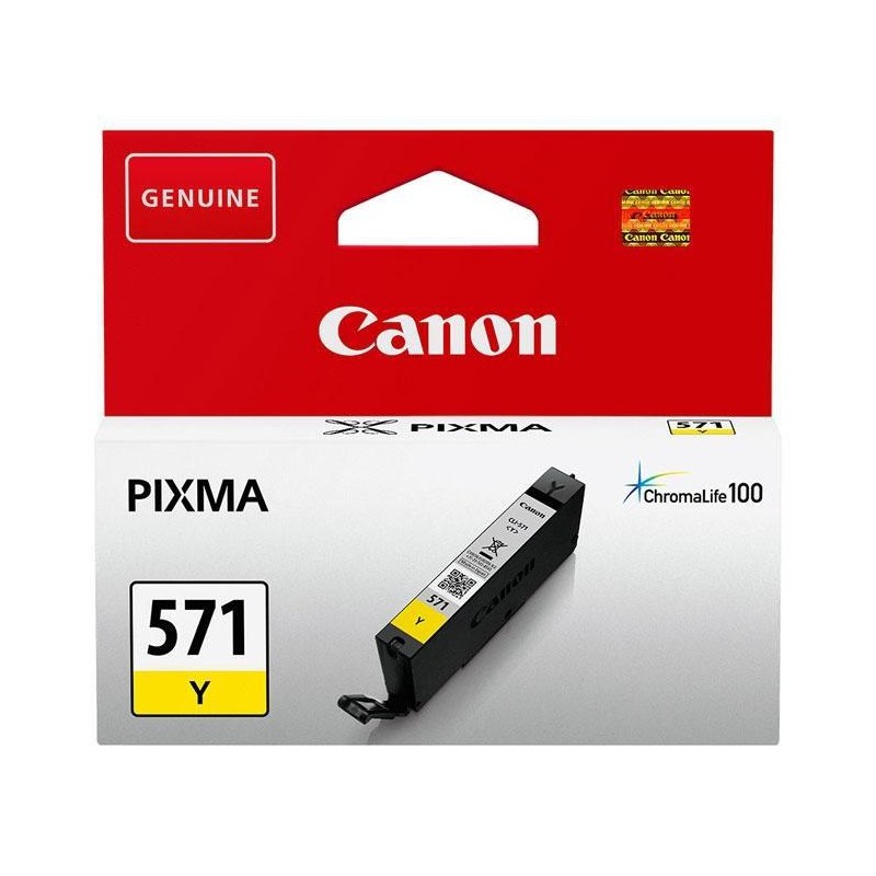 CANON TINTA AMARILLO MG 5750/6850/7750 - CLI 571Y