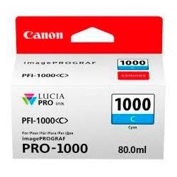 CANON TINTA CIAN IMAGEPROGRAF PRO 1000 - PFI 1000C