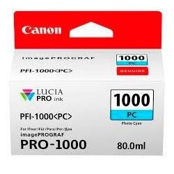 CANON TINTA PHOTO CIAN IMAGEPROGRAF PRO 1000 - PFI 1000PC