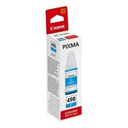 CANON TINTA BOTE CIAN PIXMA G1400, 2200, 2400, 3200, 3400 - GI490C