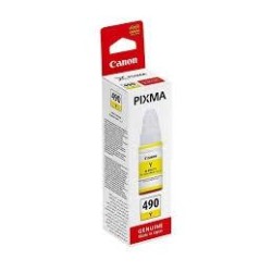 CANON TINTA BOTE AMARILLO PIXMA G1400, 2200, 2400, 3200, 3400 - GI490Y