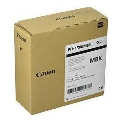 CANON TINTA NEGRO MATE IPF PRO 2000/4000/4000S/6000S - PFI 1300MBK