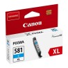 CANON TINTA CIAN PIXMA TS 615X/815X/915X - TR 755X/855X - CLI 581XLC