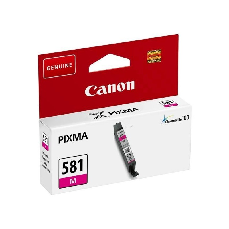 CANON TINTA MAGENTA PIXMA TS 615X/815X/915X - TR 755X/855X - CLI 581M