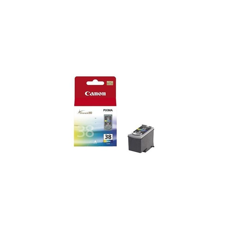 CANON TINTA COLOR IP 1800/1900/2500/2600 - MP 210/220/190 - CL 38