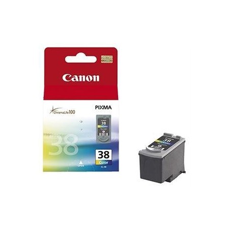 CANON TINTA COLOR IP 1800/1900/2500/2600 - MP 210/220/190 - CL 38
