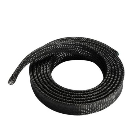 AISENS ORGANIZADOR DE CABLE EN ESPIRAL 20MM NEGRO 1,0M