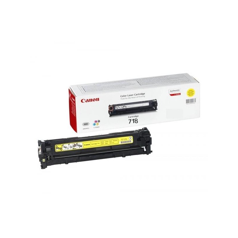CANON TONER AMARILLO LBP 7200CDN - SERIE MF 83XX - CRG 718Y