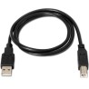 AISENS CABLE USB 2.0 IMPRESORA TIPO A/M - B/M NEGRO 1,8M