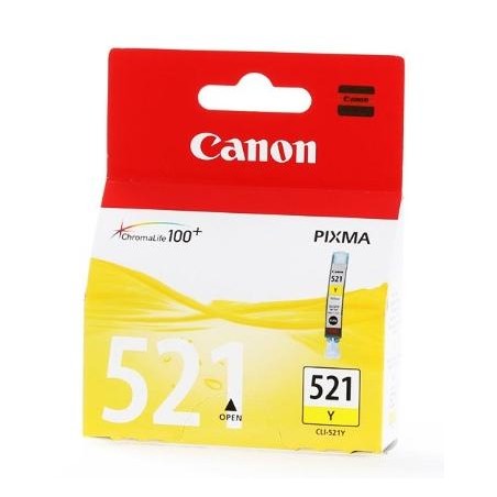 CANON TINTA AMARILLO PIXMA MP 620/630/980 - CLI 521Y