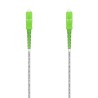 AISENS CABLE FIBRA ÓPTICA LATIGUILLO G657A2 3.0 9/125 SMF SIMPLEX CPR DCA LSZH,SC/APC-SC/APC, BLANCO 1.0M