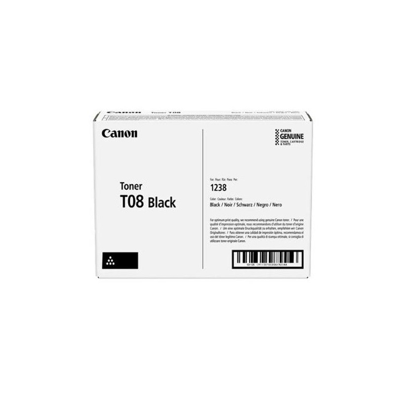 CANON TONER NEGRO I-SENSYS X 1200 SERIES - T08