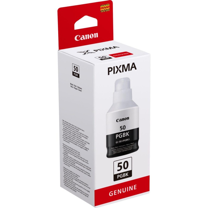 CANON BOTE TINTA NEGRO PIXMA G 5050/6050 - GM 2050 - GI 50PGBK