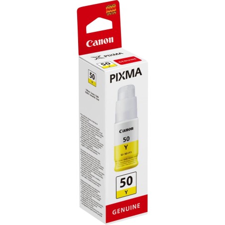 CANON BOTE TINTA AMARILLO PIXMA G 5050/6050 - GI 50Y