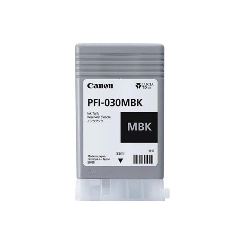 CANON TINTA NEGRO MATE IMAGEPROGRAF TA 20/30 - TM 240/340 - PFI 030MBK