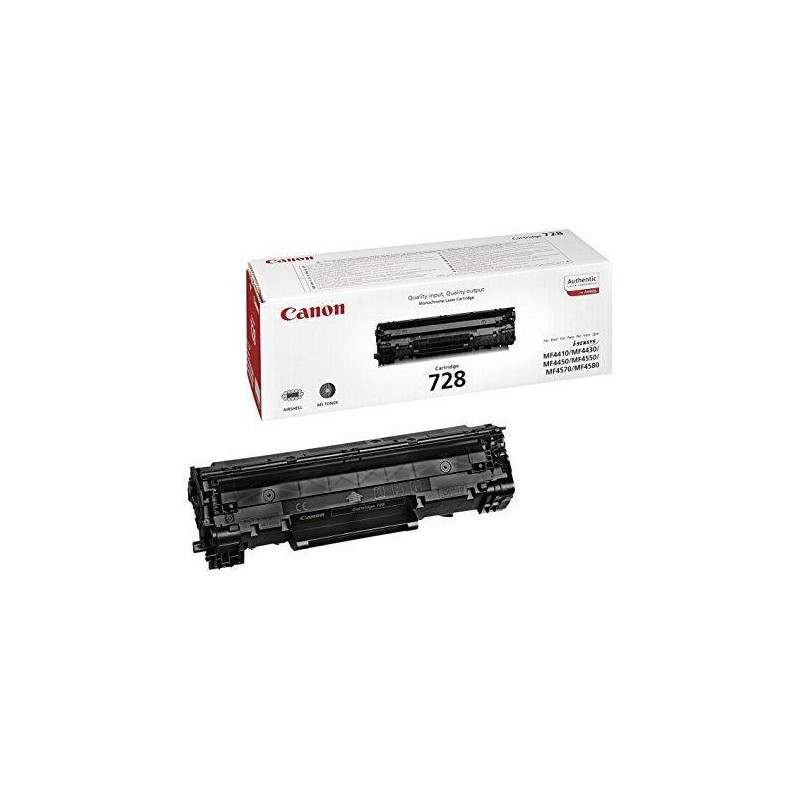 CANON TONER NEGRO I-SENSYS 4410/4570DN/4580DN - CRG 728