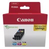 CANON TINTA ECOPACK TRICOLOR C/M/Y PIXMA IP4850/4950 - IX6550 - MG5150/5250/5350/6150/6250 - MX895 - CLI526 (PACK 3 COLORES)