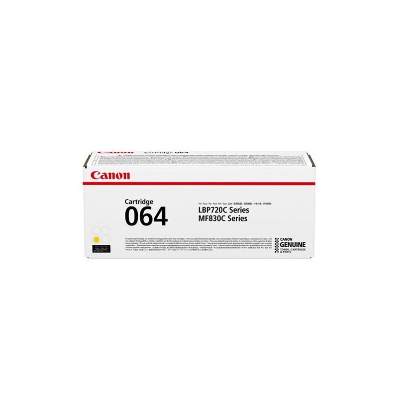 CANON TONER AMARILLO I-SENSYS LBP 720C SERIES - MF 830C SERIES - 064Y