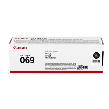 CANON TONER NEGRO I-SENSYS MF 752/752CDW/754/754CDW - LBP 673/673CDW - 069BK