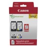 CANON TINTA ECOPACK BK+ C / M / Y + 50H PAPEL FOTOGRÁFICO 10X15 PARA PIXMA TR 4750I/4751I/4755I - TS 3550I/3551I - PG 575 + CL 5