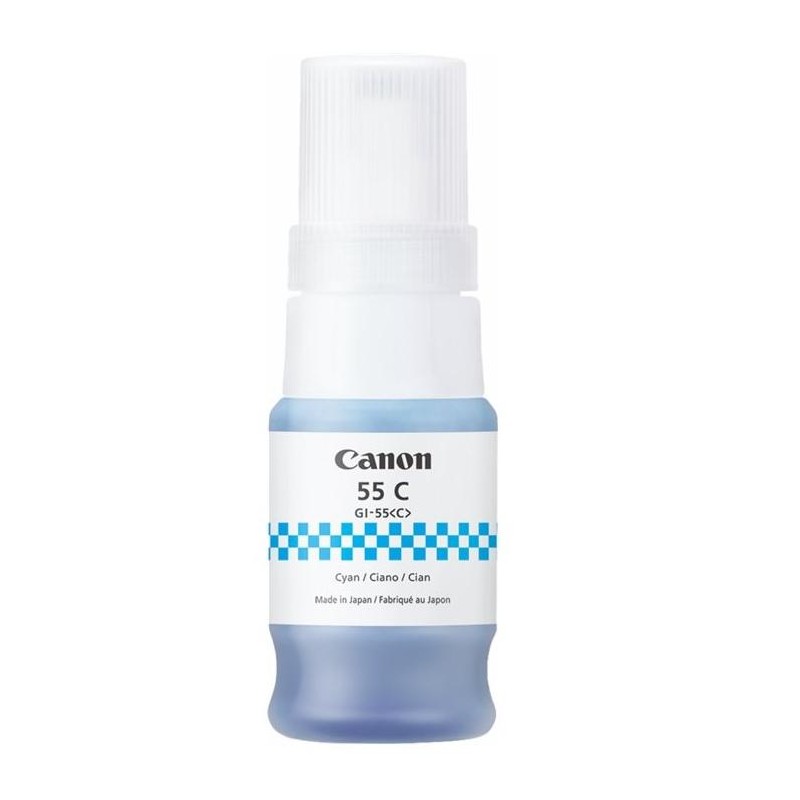 CANON BOTE TINTA CIAN PIXMA MAXIFY GX 1050/2050 - GI 55C