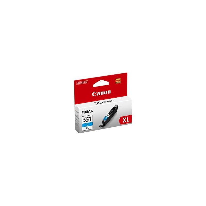 CANON TINTA CIAN MG 5450/6350/6400 - IP 7250 - CLI 551XLC